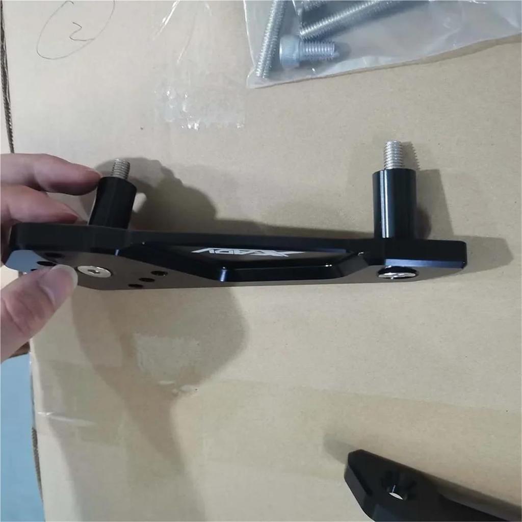 KJKLQQ 2025 X-ADV Motorcycle CNC Rear Pedal Footstand Foldable Footrest Passenger Foot Pegs for