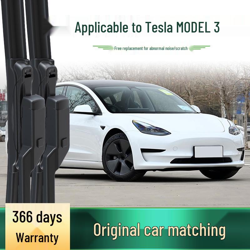 Tesla Model 3 Frameless Silent Wiper Blade Strip