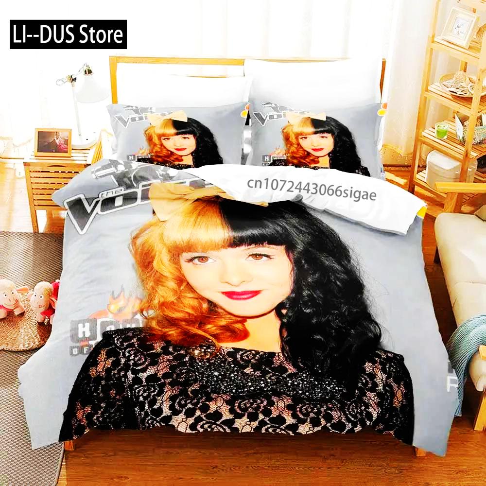 2024 Sexy Singer Bedding Set Twin Single Queen King Size Bedclothes Aldult Bed Linen For Boys Bedroom Duvet Cover Bed Set