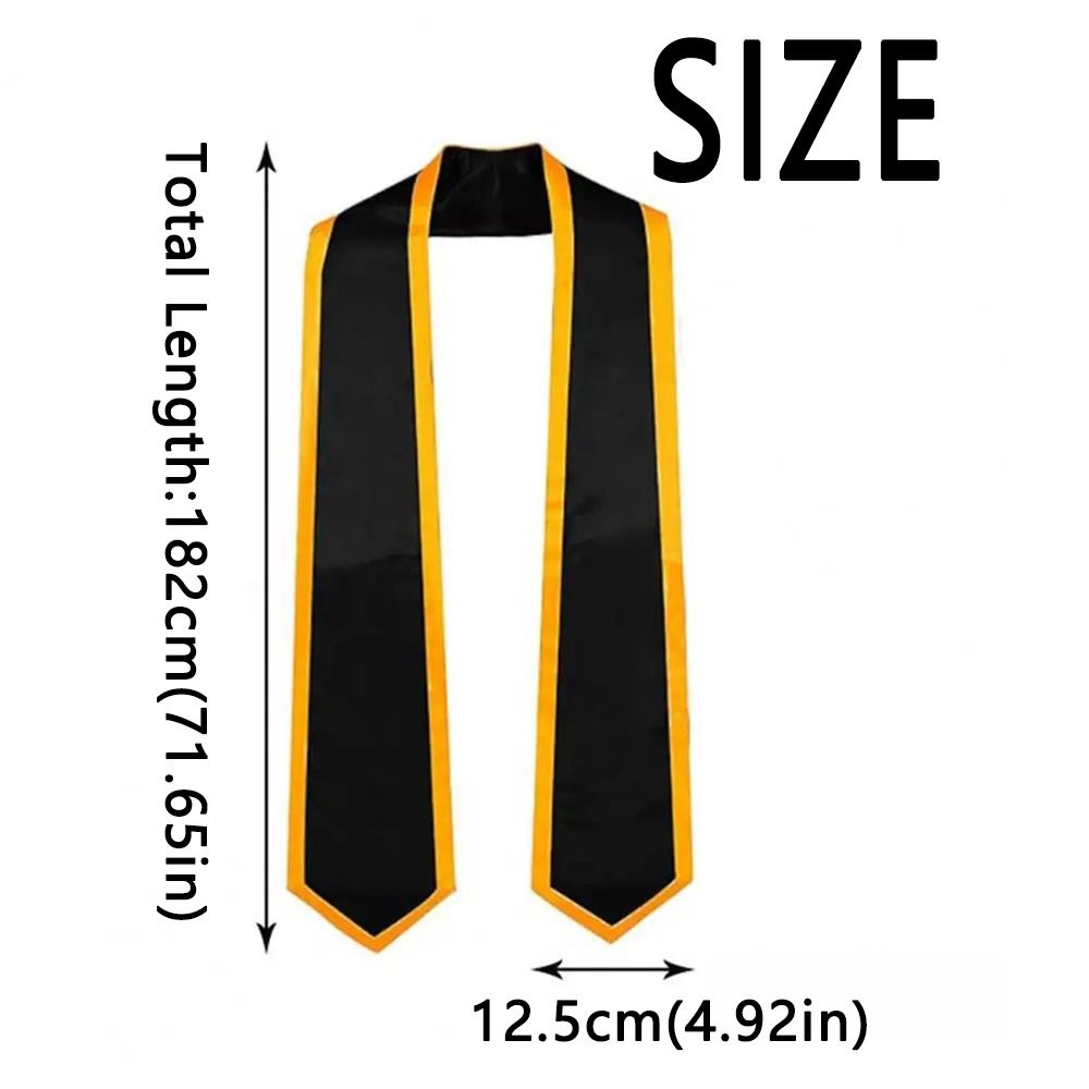 Soft Graduation Ribbon Smooth Graduation Honor Shawl  Graduation Dress Accessories