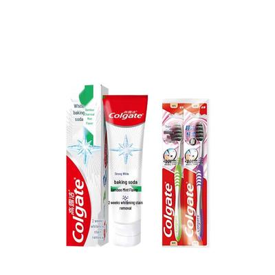 Powerful White Toothpaste & Toothbrush Set