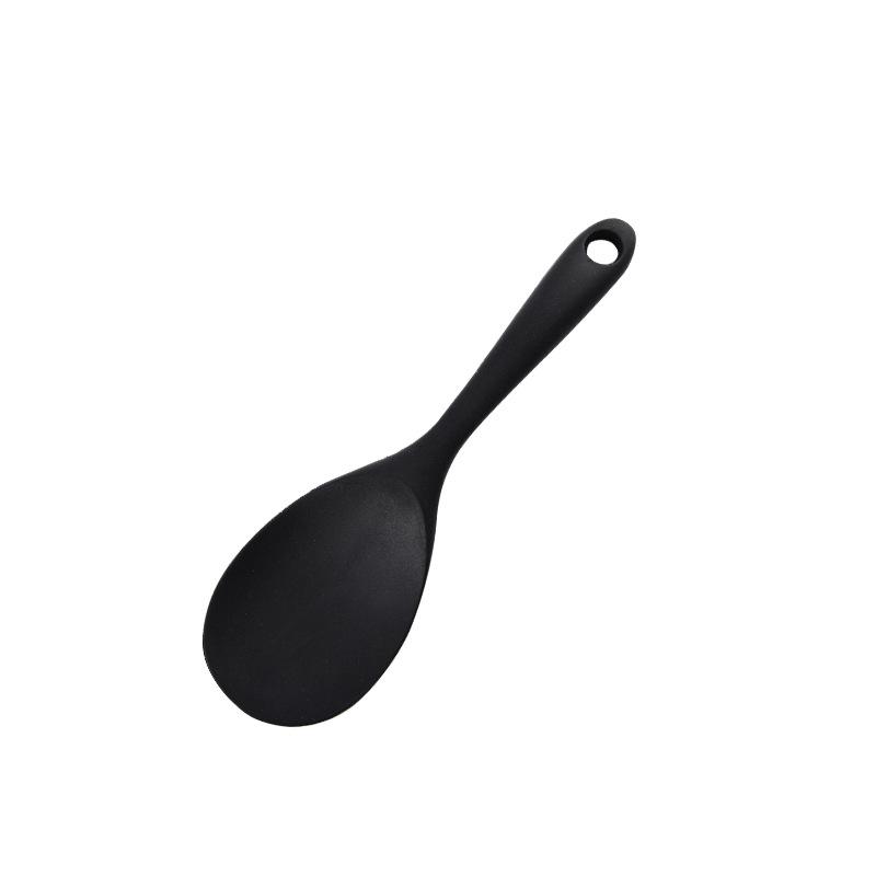 5-Piece High Temp Silicone Spatula & Ladle Set for Non-stick Cookware