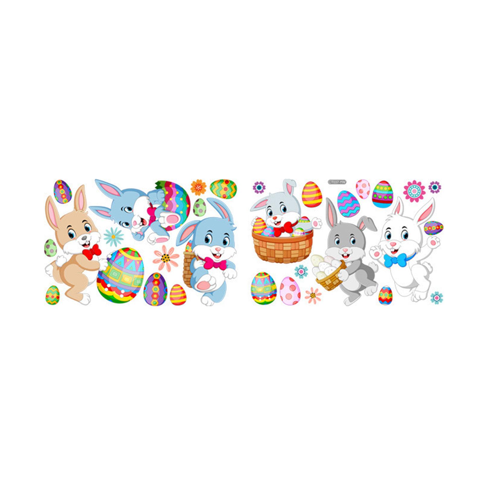 Egg Electrostatic Sticker Self-adhesive Window Sticker Living Room Window Decoration One Size