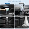 PU Leather Car Door Cup Holder Auto Drink Rack Storage Bin Organizer For Car Interior Back Seat Accessories Black Gray