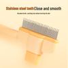 Macaron Color Pet Self-Cleaning Rake Comb for Cat and Dog Hair Removal