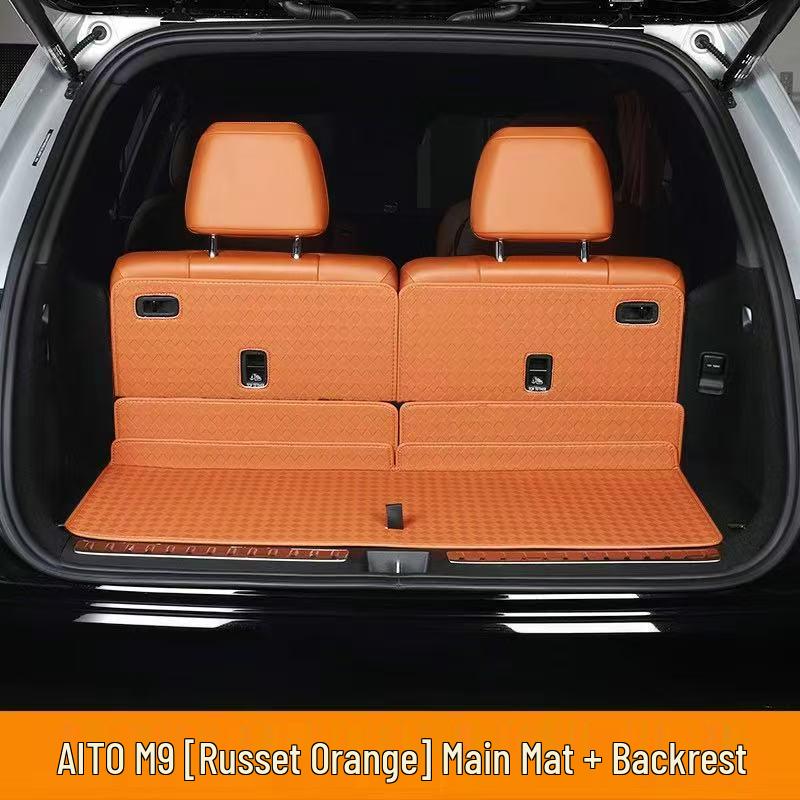 AITO M9 Trunk Mat: Tail Box Full Coverage Interior Accessory for 25 Models 80*40*20