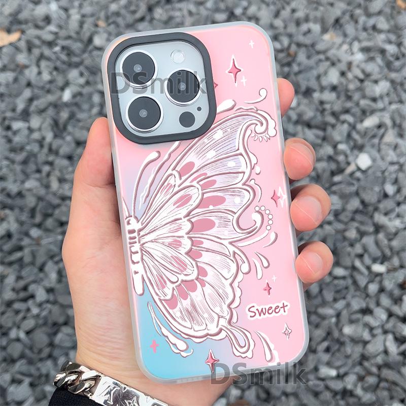 

Чехол Aurora White Butterfly для iPhone 15 Pro 12/11Xs Max/Xr. Xs/ X