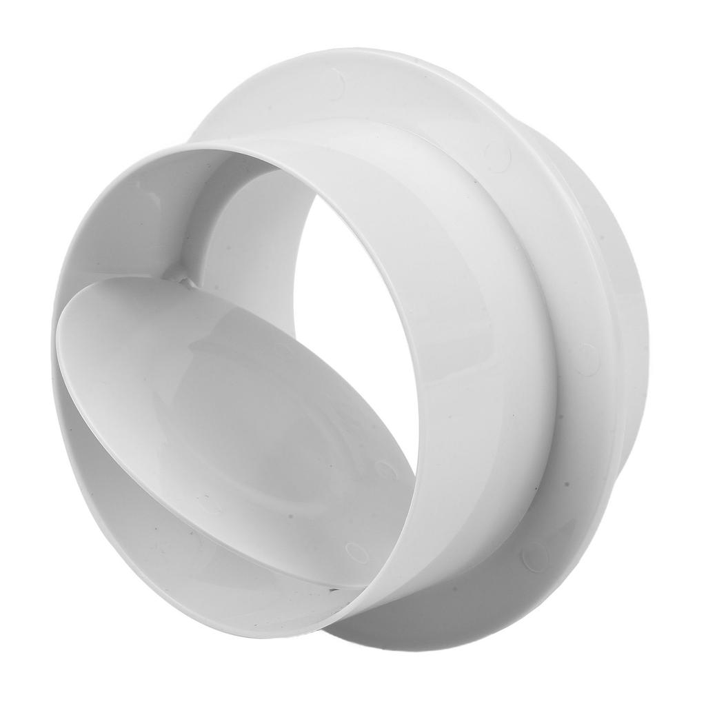 Rückschlagventil Lüftungsrohr ABS Luftkanalsteuerung Ersatz 80-200mm Kanalverbinder Abluftventilatorrohr Heimwerker Neu