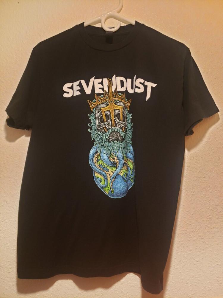 SEVENDUST 2018 World Tour Unisex T-Shirt All Size S to 5XL DI569 Unisex T-Shirt S