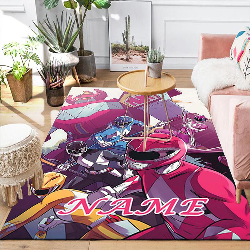 Custom 1Pc Power Rangers Storm Rug Office Carpet Indoor Outdoor Entrance Doormat Nonslip Soft And Comfortable Living Room D2915217