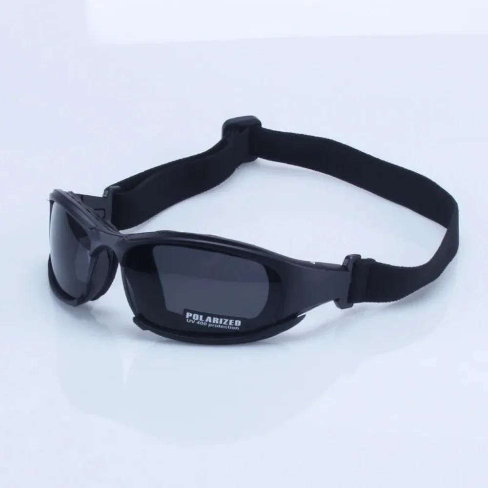 Occhiali X7 Uomo Militari Polarizzati Occhiali da Sole Antiproiettile airsoft Tiro Gafas lente fumé Occhiali per Moto Ciclismo