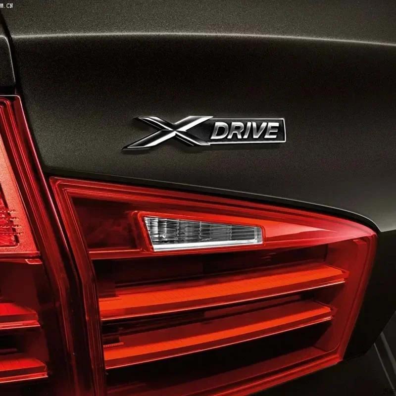 3D Metal Car Trunk Badge For BMW 530d 435i 528i 330d 320d 328i 3 5 Series Sdrive Edrive Xdrive Emblem Logo Stickers Accessories Tv2