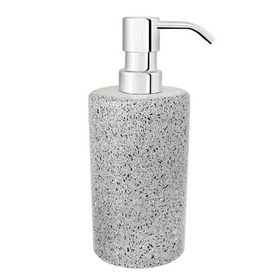 Q-BATH PREMIUM DECOR 1554 Seifenspender, Terrazzo Grau