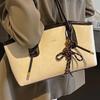2025 High-End Retro Women's Large Capacity Autumn Commuter Tote Bag
