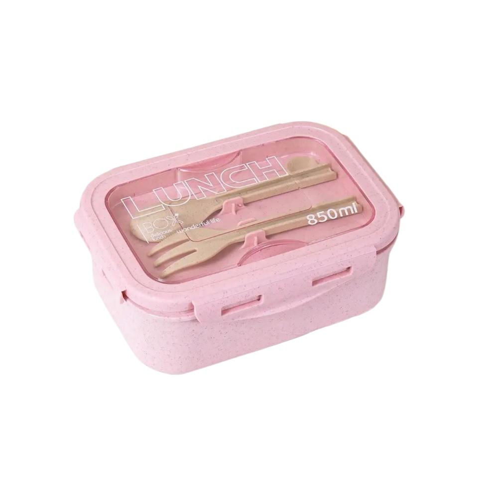 1Pcs Bento Box Leak Proof Lunch Box with Compartment Bento Box Microwave Safe Heating for Office Workers Lunch Containers