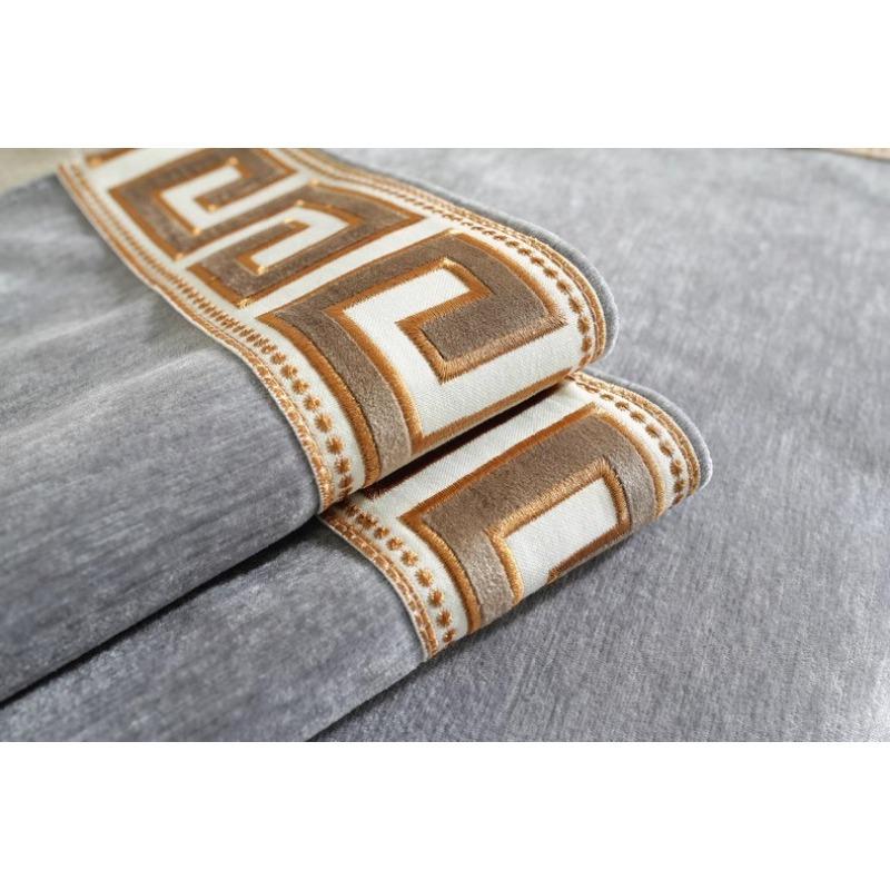 2025 new Chinese sofa high-density jacquard sofa cover solid wood mahogany seat cushion non-slip cover all-inclusive leather sofa cushion