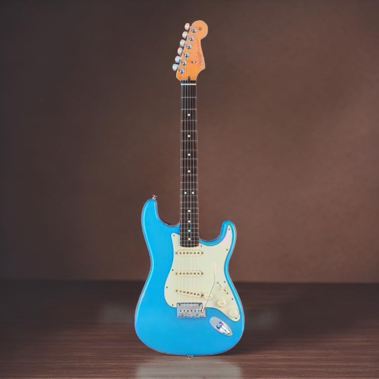 Fender Electric Guitar American Professional II Rosewood Miami Blue Stratocaster®, Fingerboard,