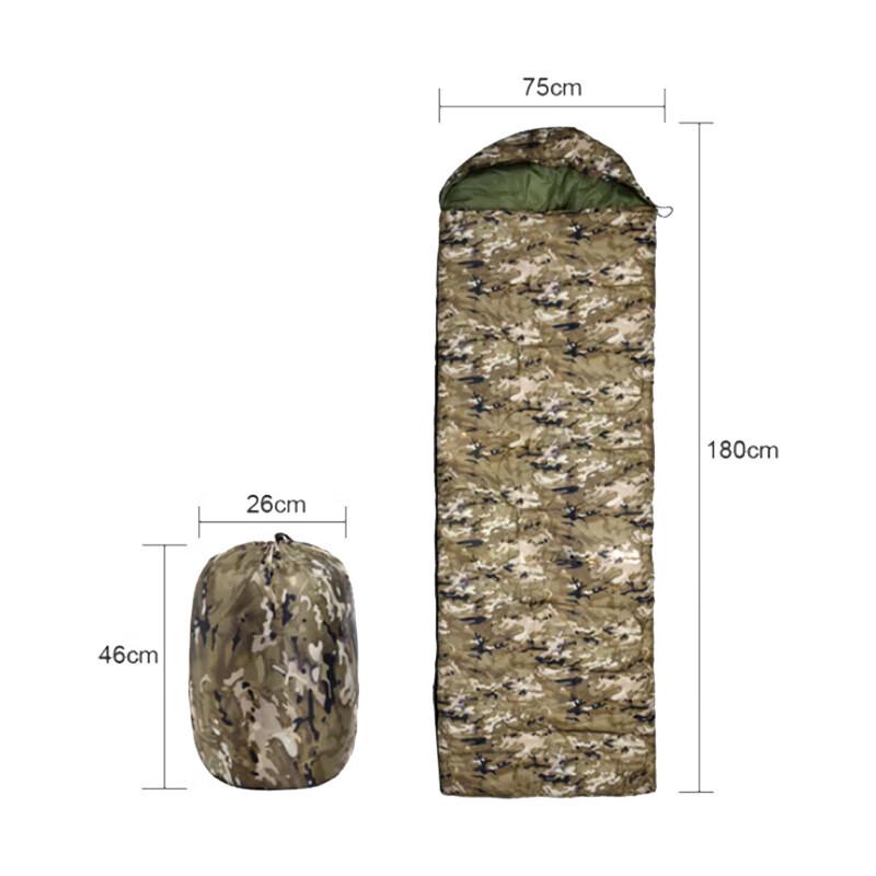 BINFU Winter Outdoor Envelope Sleeping Bag
