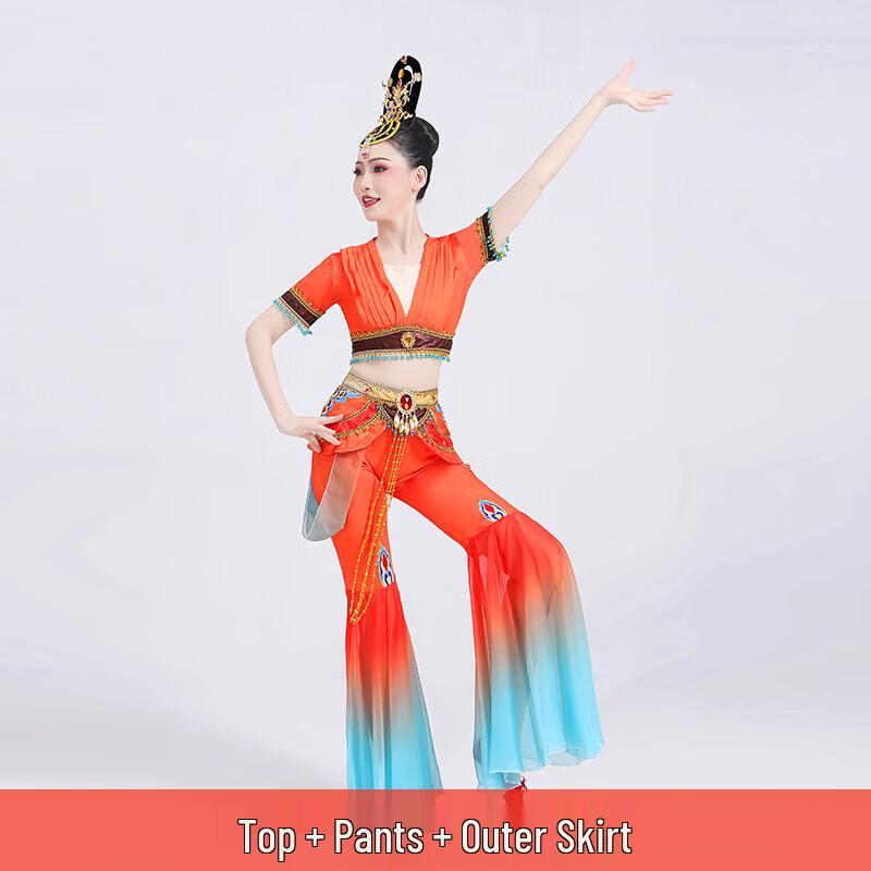 Dunhuang Flying Apsara Dance Costume S