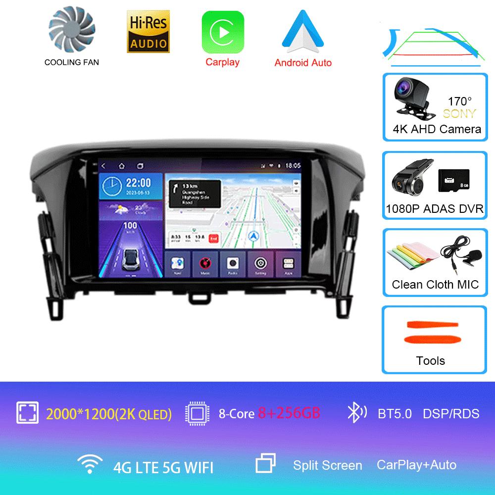 Car Radio Andorid 14 Carplay Auto For Mitsubishi Eclipse Cross 2018 2019 2020 Multimedia Video Player Navigation GPS 2din Stereo