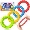 Sensory Fidget Toys for Kids & Adults - 4 Pack Stretchy Fidget Bracelet with Texture & Calming Sensory Toys for Special Needs & Autistic Children