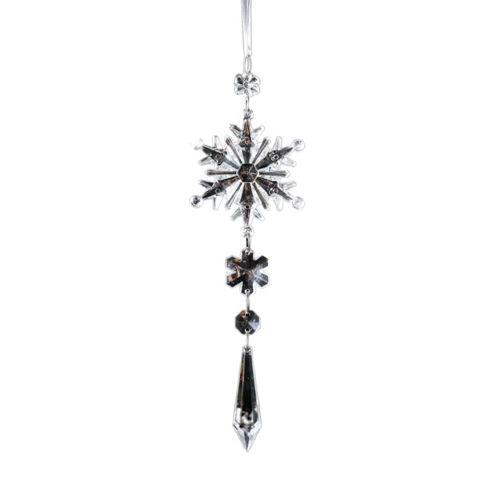 New Year Acrylic Hanging Decorations Pendant Christmas Tree Ornaments Crystal