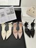 Sandals Spring Autumn Fashion Soft Bowone-Buckle Strap High Heels Women'S Slingback Low Cut