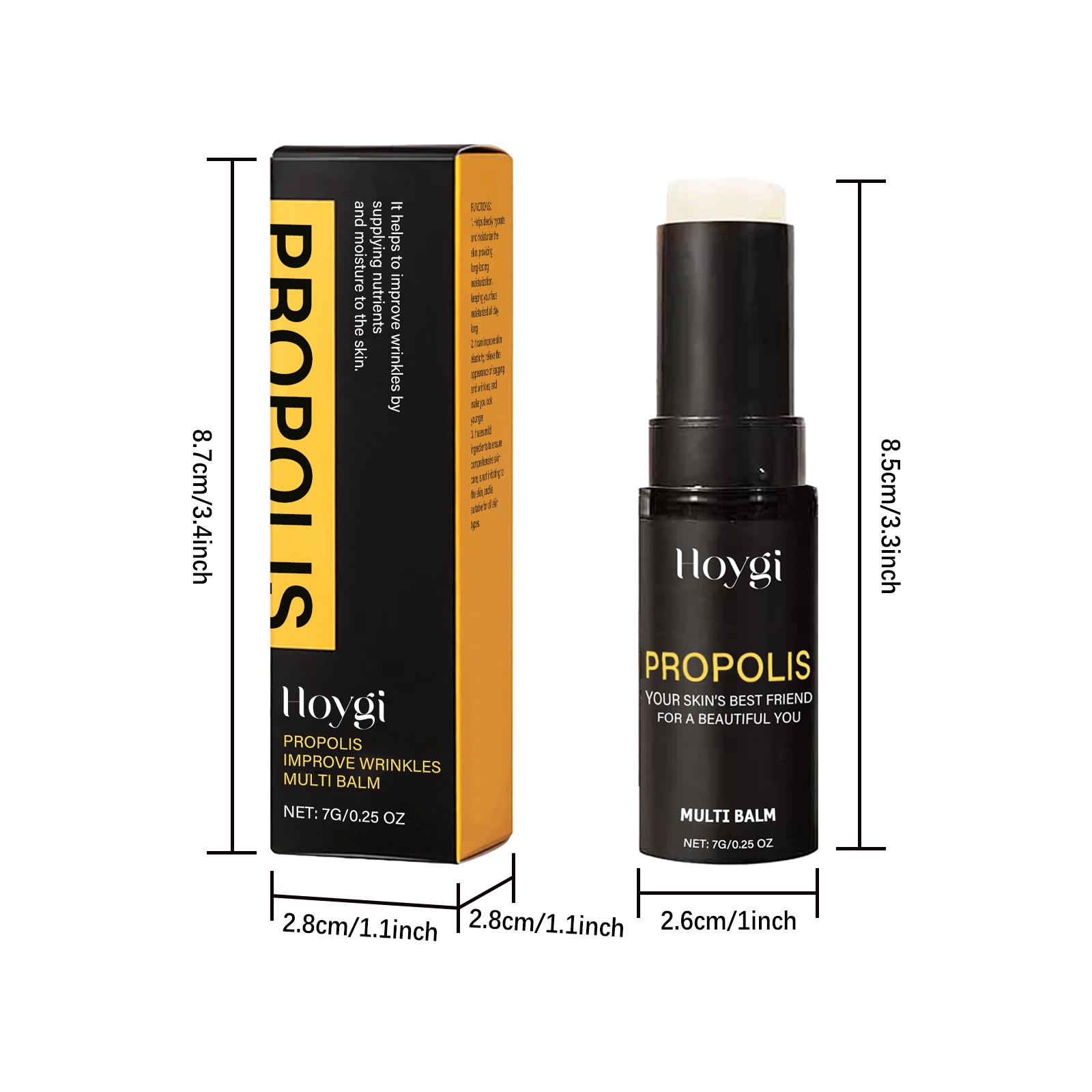

Propolis Moisturizing Stick - Long-Lasting Hydration, Gentle Care for Dry Skin Daily Facial Use 7g