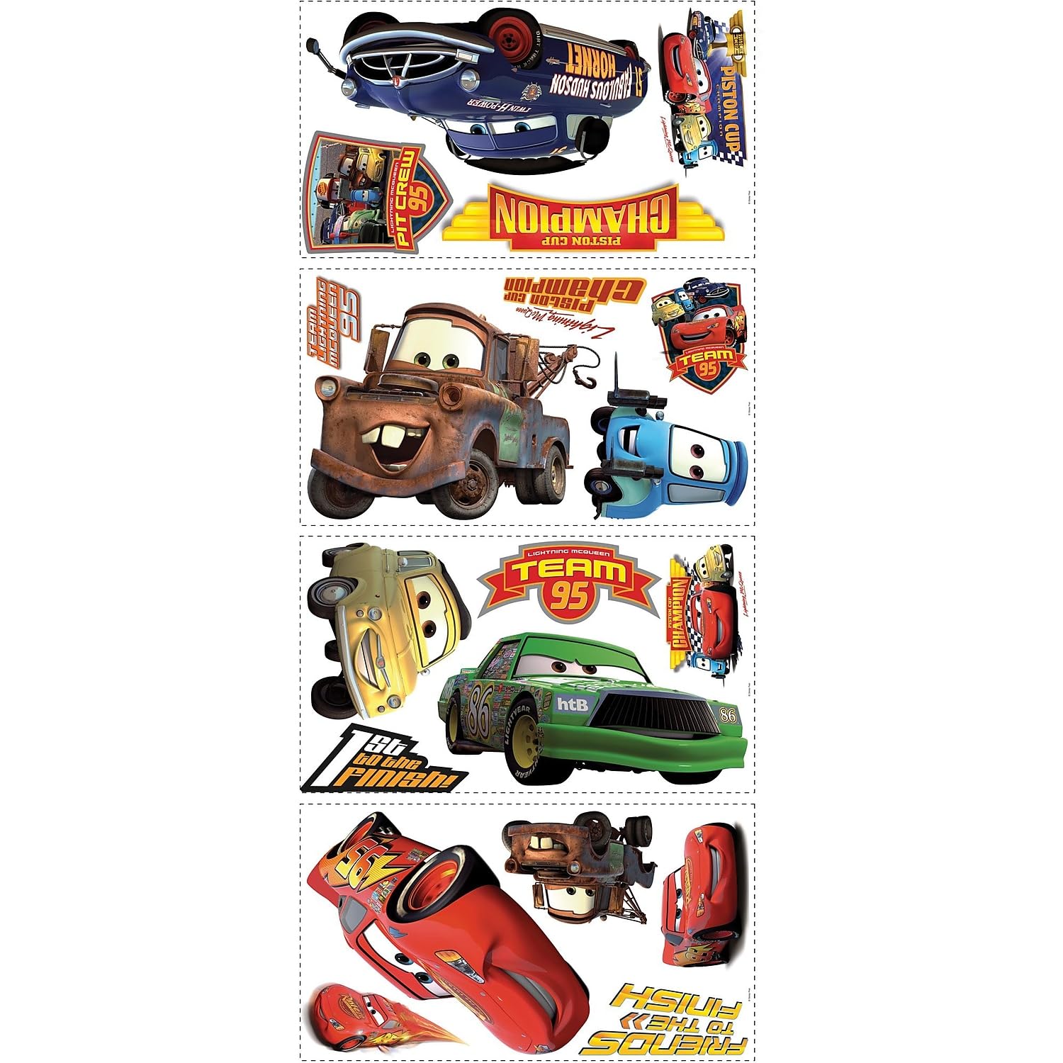 

Наклейка Cars Jumbo Accent RoomMates5904