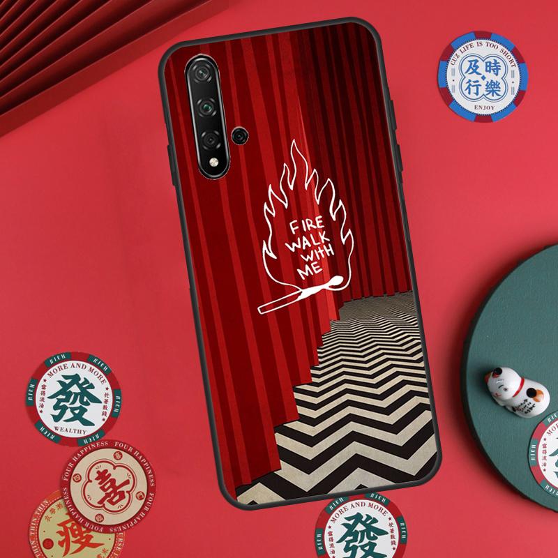 Twin Peaks Fire Walk With Me For Huawei Nova Y73 Y72 Y90 Y70 Y60 Y91 Y61 12s 12i 11i 8i 9 10 SE P40 Lite P60 P30 Pro Case