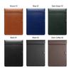 PU Leather Signature Writing Pad Magnetic Absorption Clip Board Writing Clipboard  School Office