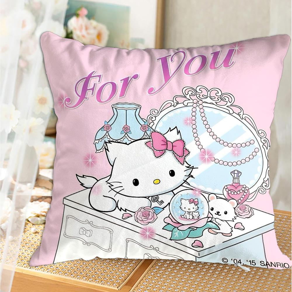Kawaii C-Charmmy Kittyes Cushions For Decorative Sofa Cushion Covers Room Decorating Items Gifts Decoration Home