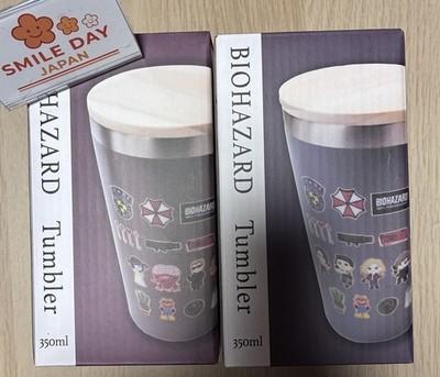 Biohazard Resident Evil Tumbler lid 30th Sweets Collection Red Blue