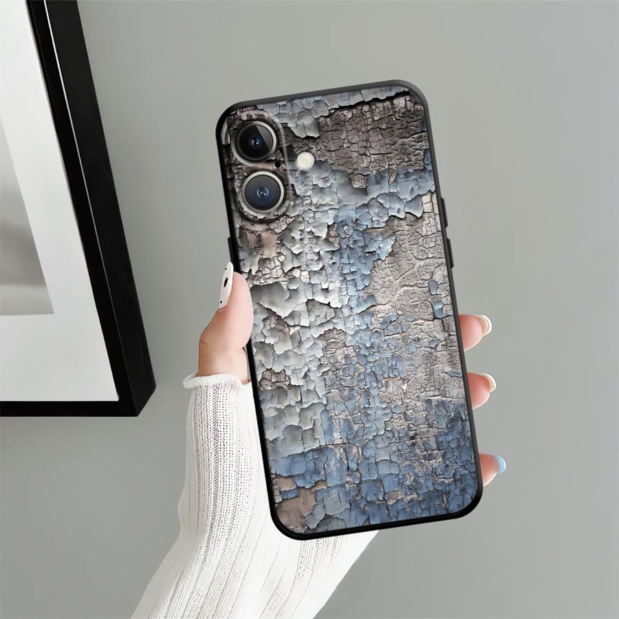 Rust Art Funda Phone Cover Case for iPhone 17Air 17 16 Pro Max 7 8 14 12 13 Mini 15 Plus SE 11 X XS XR