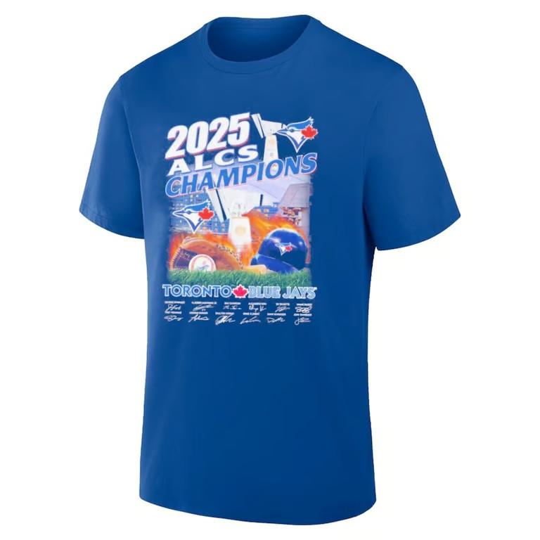 Blue Jays 2025 ALCS Champions Signature Vintage Shirt Unisex T-Shirt S