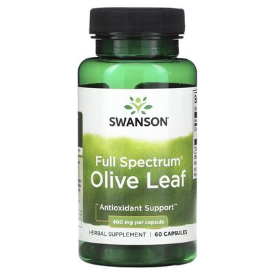 Full Spectrum Olive Leaf, 400Mg, 60 Capsules