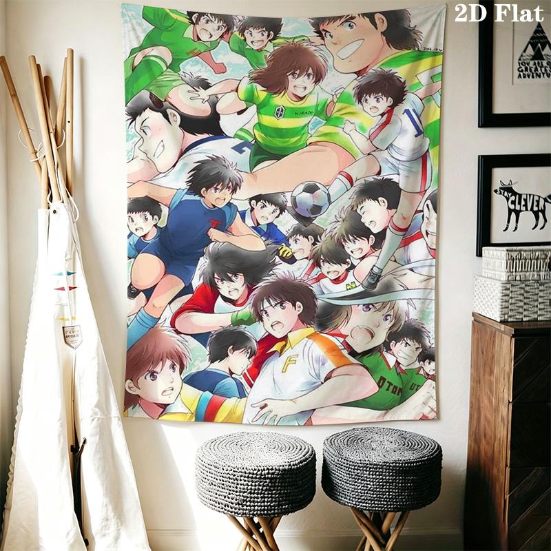 Captain Tsubasa New Adventure Bedding 1 Duvet Cover 2 Pillowcase Without Core Duvet Cover And Pillowcase Soft And Comfortable Bedding Set