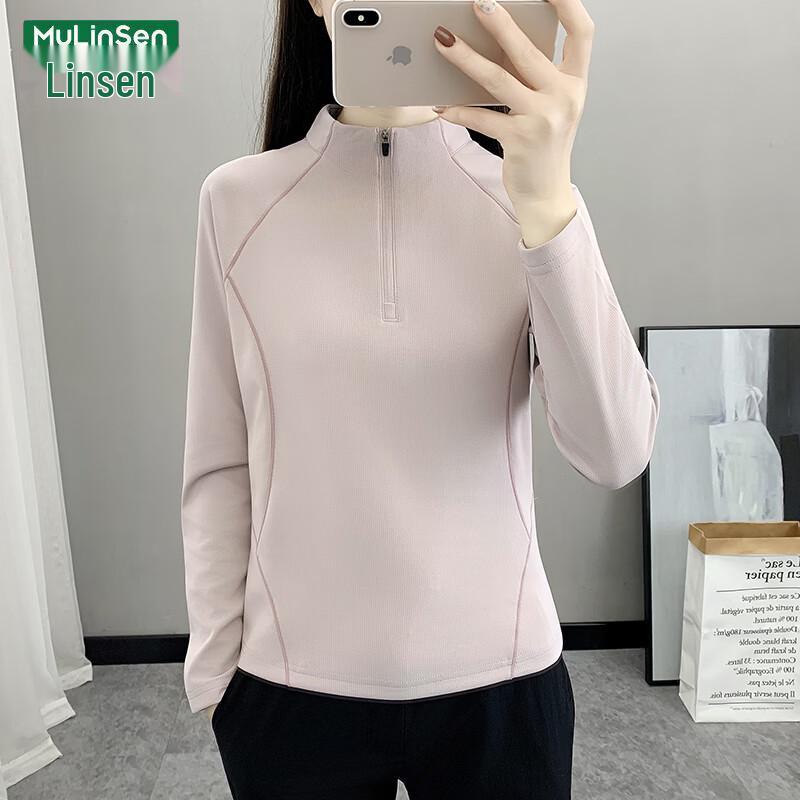 MULINSEN Women s Quick-Dry Long-Sleeve Sports Top L (98-110 catties)