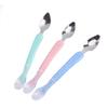 1Pc Double Head Baby Feeding Spoon Scraping Pure Spoon Baby Fruit Scraper