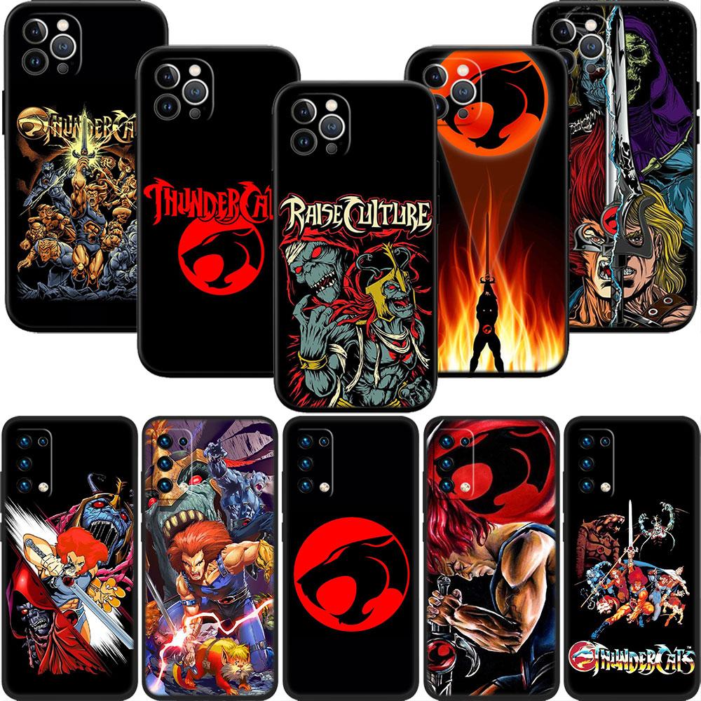BF104 T-ThunderCats Soft Shell Phone Case for Samsung Galaxy S20 S21 S22 Ultra FE + Plus A21S A22 A24 A25 A26 A30 A30S A31