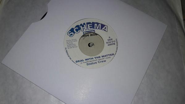

7-дюймовая пластинка STATUS CREW - Deal With The Matter SCH012 Schema Records UK Регги, Ска & Даб Б/у