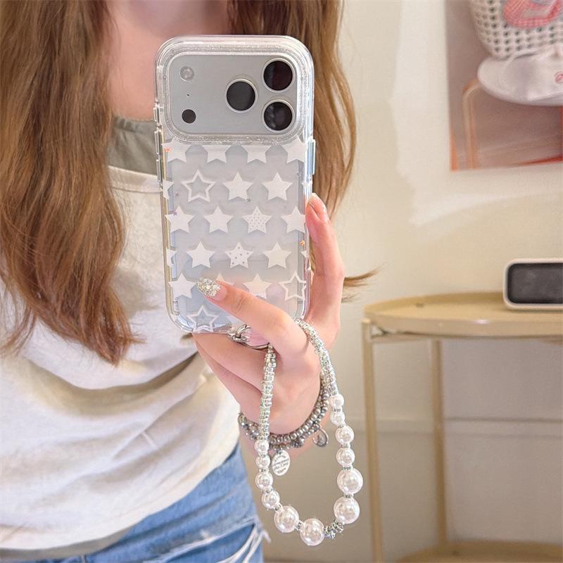 Glitter Star Phone Case for iPhone 17/16 Pro Max/15/14