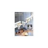 Mizukiori Double Curtain Rail, Flexible, 5m, for Bay Windows, Ceiling Mounting, Car, Bedroom, and