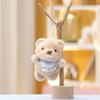 Panda Keychain Rabbit Cute Cartoon Girl Backpack Decorative Pendant Doll Plush
