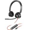 Poly Blackwire 3320 Headset USB-C Noise Cancelling Black