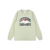 2024 Trendy Unisex Cartoon Letter Print Korean Style Long Sleeve T-Shirt for Autumn/Winter