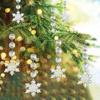 30Pcs Clear Acrylic Christmas Snowflake Ornaments Christmas Tree Charms  Christmas Tree Decor