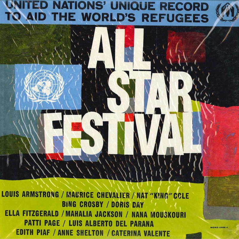 

LP Record VARIOUS - All-star Festival UNM1 UNITED NATIONS 1963 Japan Jazz Used