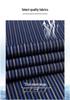 Men's Autumn Striped Business Casual Long-Sleeve Shirt
