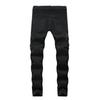 Motorcycle Cargo Pants Pleats Multi Pockets Solid Color Slim Fit Streetwear Hip
